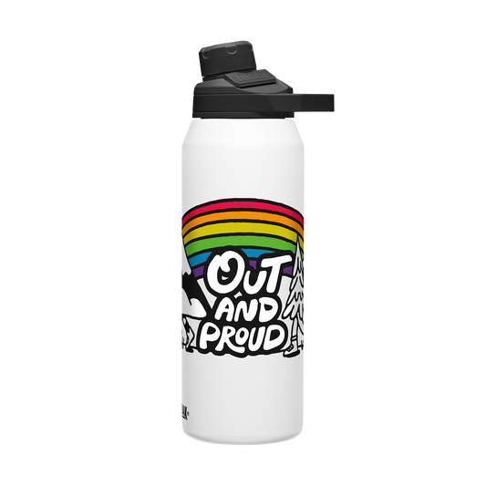 chute-mag-32-oz-water-bottle-insulated-stainless-steel-plus-cleanup-kit-pride-collection-limited-edition-f6 xhvxlhasbo